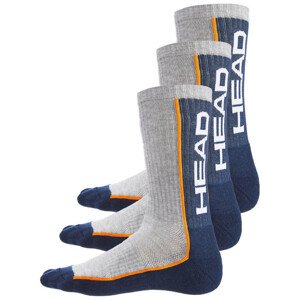 Ponožky HEAD 3PACK Multicolour (791011001 870) 43-46