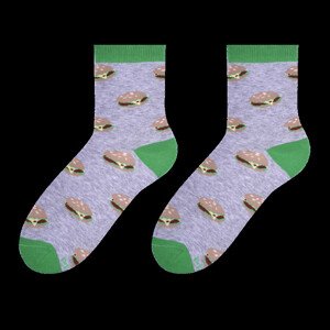 Dámske ponožky 078 šedá 39-42