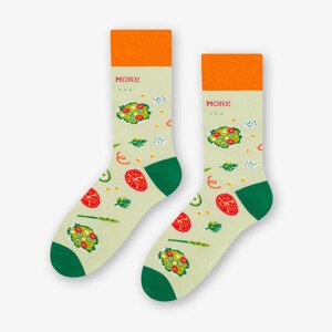 Pánske vzorované ponožky 079 zelená 43-46