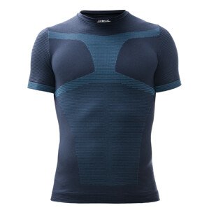Pánske funkčné tričko s krátkym rukávom IRON-IC - modrá Farba: Modrá, Veľkosť: XXL