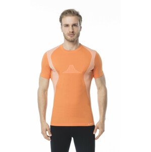 Pánske funkčné tričko s krátkym rukávom IRON-IC - Follow the Genius - oranžová Farba: Oranžová, Veľkosť: S / M