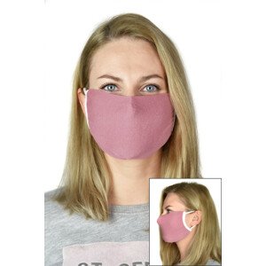 Dvojvrstvová maska s vreckom na filter CZERWONY UNIWERSALNY