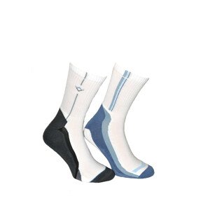 Pánske ponožky Terjax Sport Line Polofroté art.008 7049 vzor tmavé směsi 27-28
