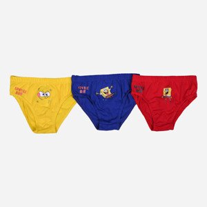 3PACK chlapčenské nohavičky E plus M Spongebob viacfarebné (SB-A) 98