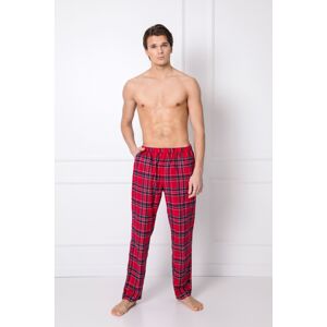 Pánske pyžamové nohavice Aruelle Daren S-2XL červená/červená S