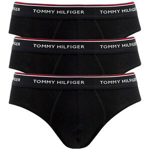 Pánske nohavičky 3PACK Tommy Hilfiger Black (1U87903766 990) L