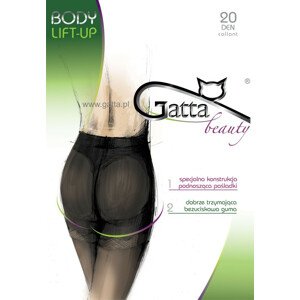 BODY LIFT-UP - Tvarujúca pančuchové nohavice 20 DEN - GATTA grafit 2-S