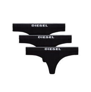 3PACK dámske tangá Diesel čierna (00SE0K-0EAUF-E4101) L