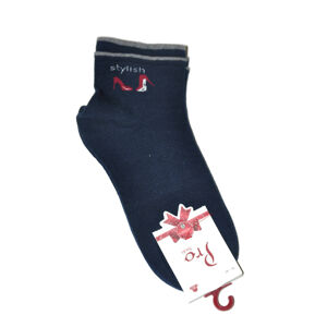 Dámske ponožky PRE Women Socks 25622 melanžovej šedá 36-40