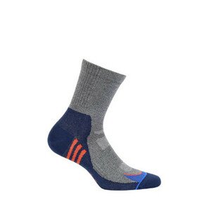 Pánske ponožky Wola Sportive W94.1N5 Ag + tyrkysová 45-47