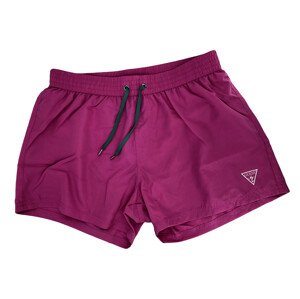 Pánske šortky F92T13WO02O fialovoružová - Guess fialová a ružová M