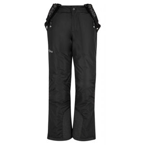 Chlapčenské lyžiarske nohavice Mimas-jb black - Kilpi 146