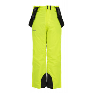 Chlapčenské lyžiarske nohavice Methone-jb Yellow - Kilpi 146