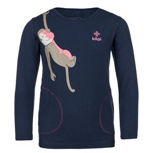Detské bavlnené tričko Simba-jg tmavomodré - Kilpi 110