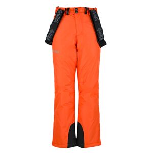 Chlapčenské lyžiarske nohavice Mimas-jb oranžové - Kilpi 146