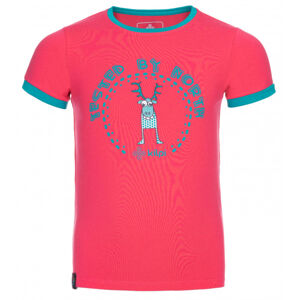 Dievčenské tričko Mercy-jg pink - Kilpi 110