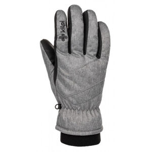 Unisex lyžiarske rukavice Tata-u light grey - Kilpi XL