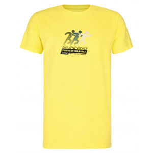 Chlapčenské bavlnené tričko Lami-jb žlté - Kilpi 158