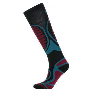 Lyžiarske ponožky Anxo-u dark red 39