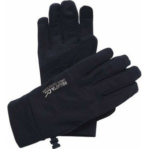 Dámske sofshellové rukavice Regatta RMG009 TOUCHTIP Stretch Black Cernay S