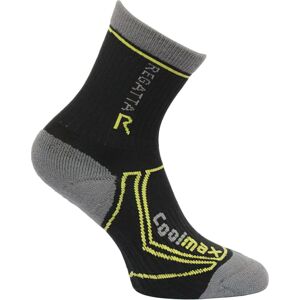 Detské funkčné ponožky RKH034 REGATTA TrekTrail Čierne čierna 32-34