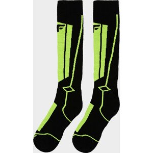 Chlapčenské lyžiarske ponožky 4F JSOMN400 Zelené zelená 30-32