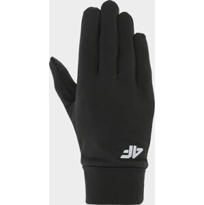 Unisex rukavice 4F REU200 Čierne čierna S