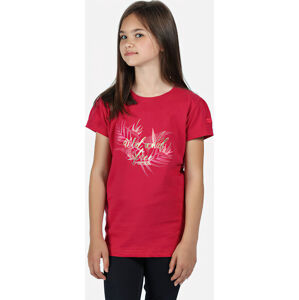 Detské tričko REGATTA RKT106 Bosley III Ružové ružová 13 rokov
