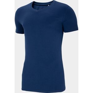 Pánske tričko 4F TSM317 Modré modrá L