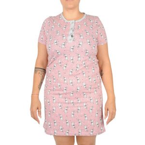 Dámska nočná košeľa La penne pink (LAP-Y-17253) XXL
