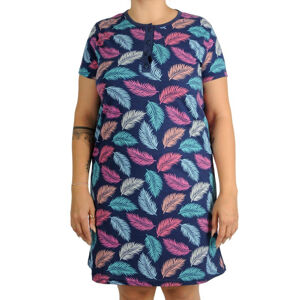 Dámska nočná košeľa La Penna Oversized Multicolour (LAP-Y-18251) XXL