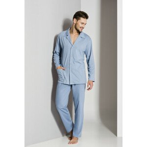 Pánske pyžamo Regina 265a dl / r 2XL-3XL '18 tmavě modrá 3xl