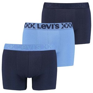 3PACK Levis pánske boxerky modré (701203918 001) L