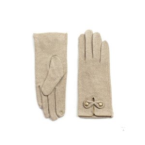 Dámske rukavice Art Of Polo 20327 Arles béžovo-zlatá 23 cm