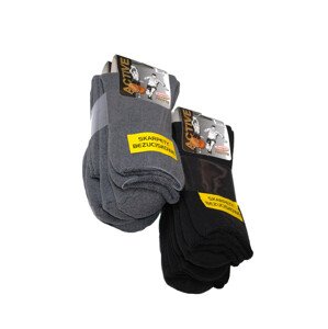 Netlačící pánske ponožky Bornpol Active froté A'3 čierna 39-42