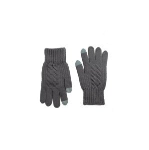 Pánske rukavice Art 20314 Minimalistický vzor čierna 25 cm