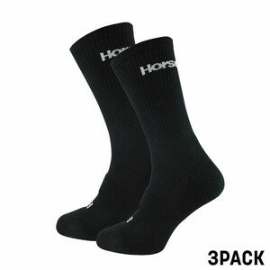 3PACK ponožky Horsefeathers čiernej (AA1077A) 40-43