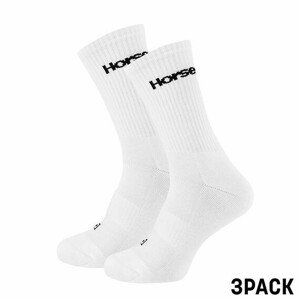 3PACK ponožky Horsefeathers bielej (AA1077B) 40-43
