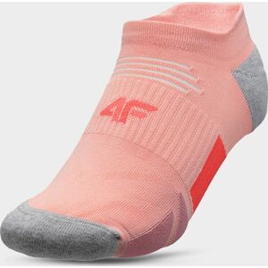 Dámske členkové ponožky 4F SOD207 Ružové ružová 35-38