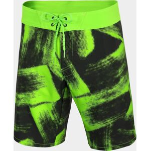 Pánske plážové šortky 4F SKMT006 Zelené zelená 3XL