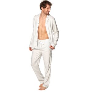 Pánske pyžamo SAM-PY-189 - Rossli ecru-grey M