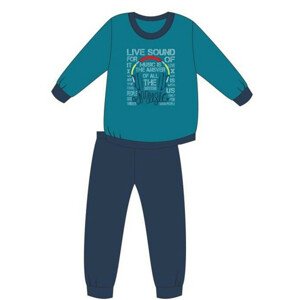 Detské pyžamo Cornette 267/121 158/164 Tm. modrá
