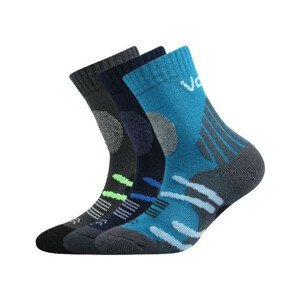3PACK detské ponožky VOXX viacfarebné (Horalik-Mix B)