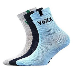 3PACK detské ponožky VOXX viacfarebné (Fredík-Mix B) 30/34