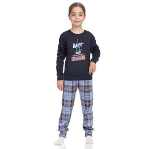 Vamp - Dvojdielne detské pyžamo 15435 - Vamp blue xs