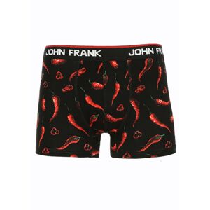 Pánske boxerky John Frank JFBD318 XXL černá