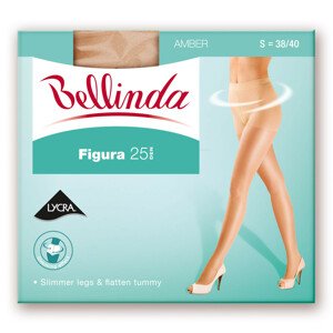 Pančuchové nohavice FIGURA 25 den - Bellinda čierna XL