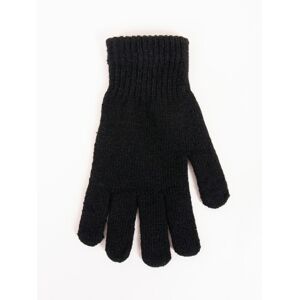 Pánske rukavice s vlnou R-049 čierna 25 CM