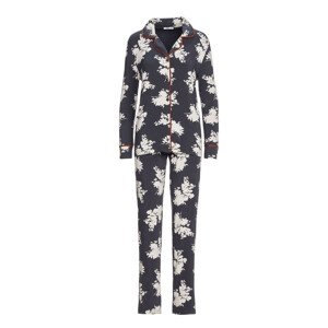 Vamp - Kvetované dámske pyžamo 13248 - Vamp antracitově šedá XXL