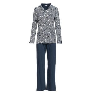 Vamp - Dámske pyžamo 13083 - Vamp oxfordská modrá s